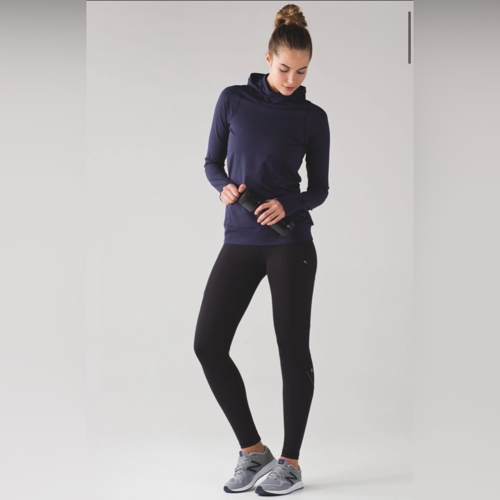 Lululemon Cadence Crusher Tight Reflective Zippered Pockets Legging Size 2